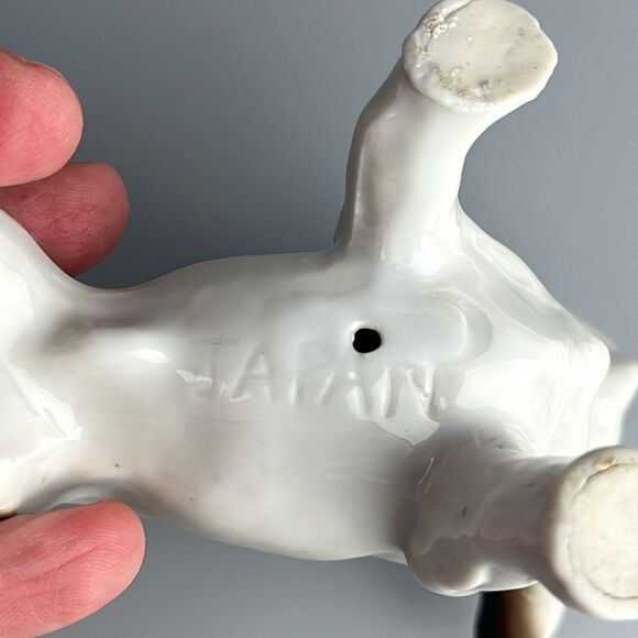 Ceramic Standing French Bulldog Dog Figurine Vintage made in Japan - Picture 9 of 11